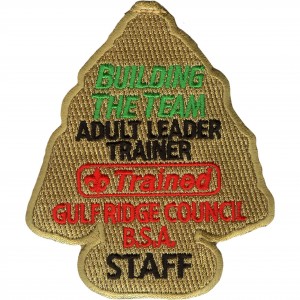 Arrow Head Embroidered Patch Design Idea