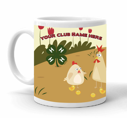 4-H mugs and cups