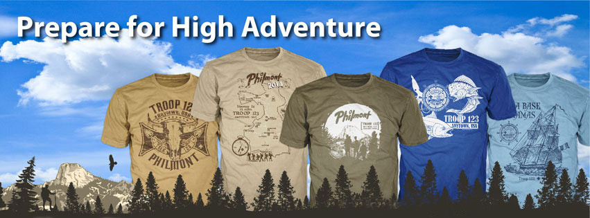 ClassB custom high adventure design for scout troops