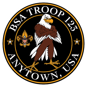 Eagle Scout Troop Trailer Graphic