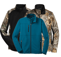 Camouflage Soft Shell Jacket