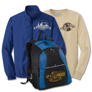 Custom Family Reunion Embroidered Garments