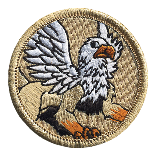 Griffin Scout Patrol Patch - embroidered 2 inch round