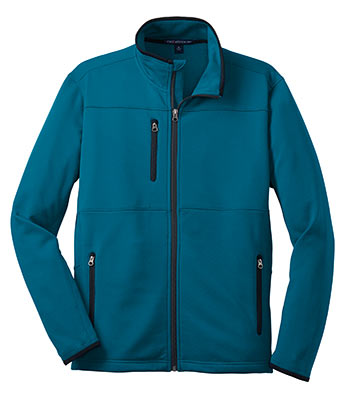 Pique Fleece Jacket Blue Glacier