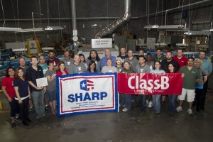SHARP award from OHSA for ClassB