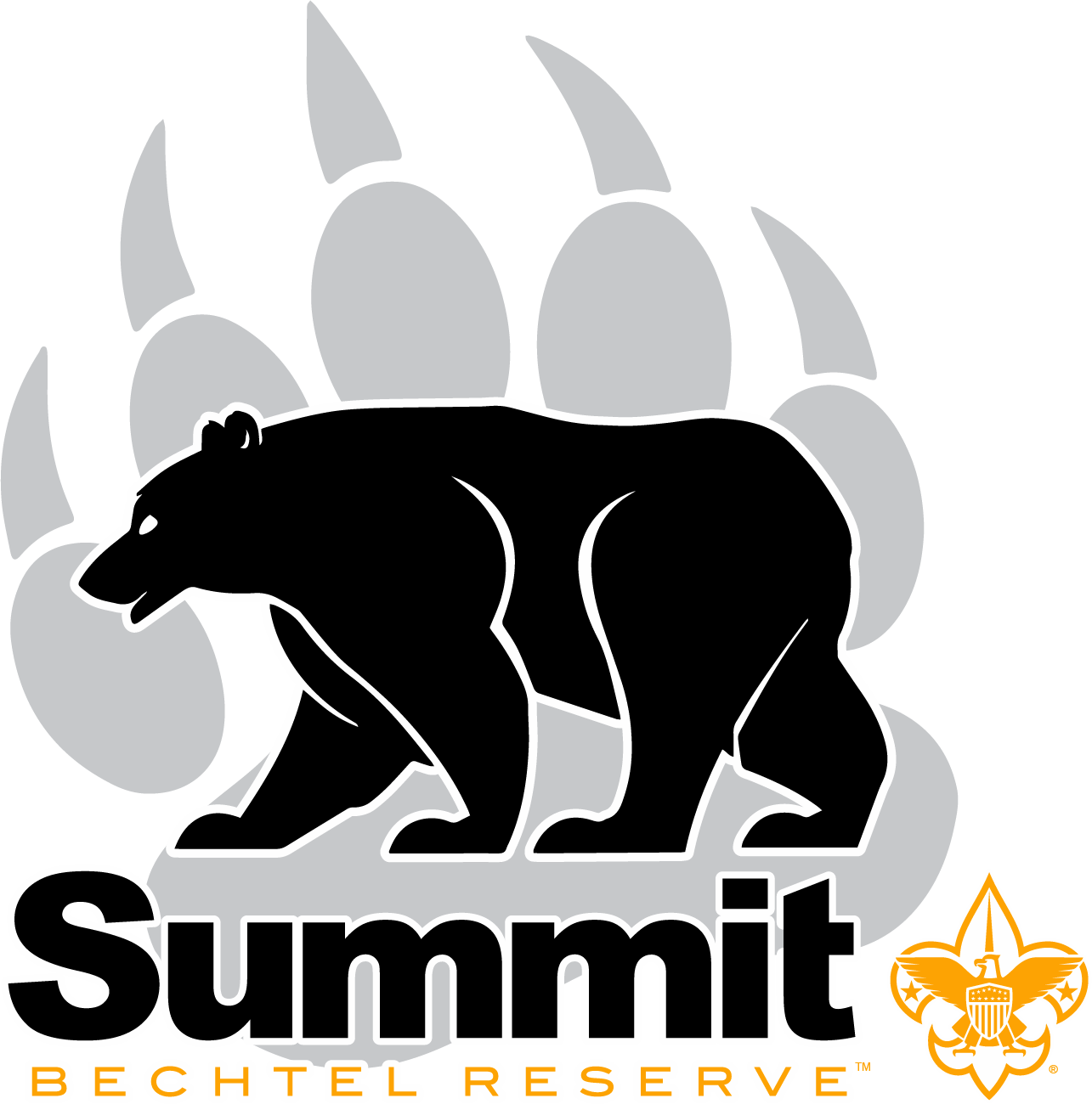 summit bechtel logo gear for scouts