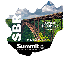 SBR Summit Bechtel Reserve Troop Trailer Bridge Graphic