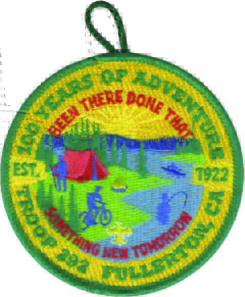 scout troop custom unit patch