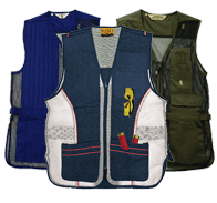 Full Mesh Shooting Vest Red Color