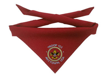 Scouting America scout troop neckerchief