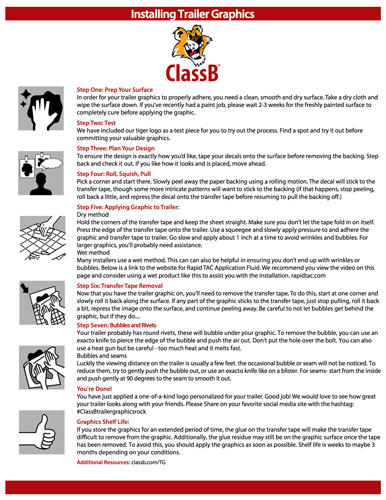 trailer graphics installation instructions
