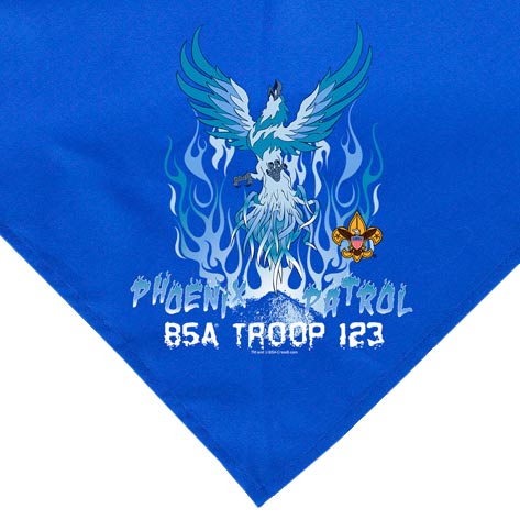 scout neckerchief digital printed designs