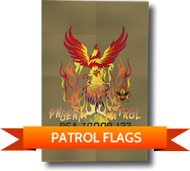 Custom Scouting America Patrol Flags