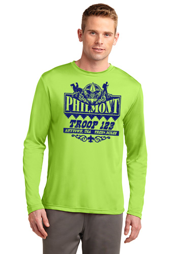 Wicking Performance Philmont long sleeve shirt