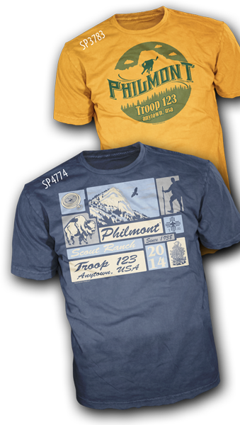 Philmont custom t-shirts for philmont treks