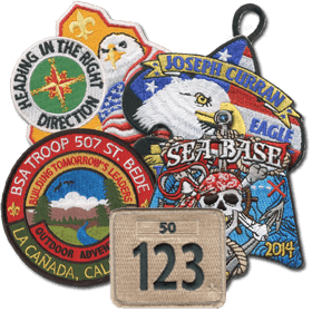 Custom scout Troop Patches