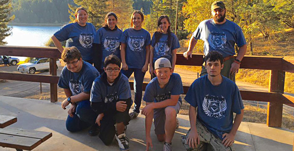 Venturing crew photo wearing custom venturing crew t-shirts from ClassB