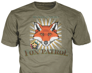 scout wood badge graphic tees